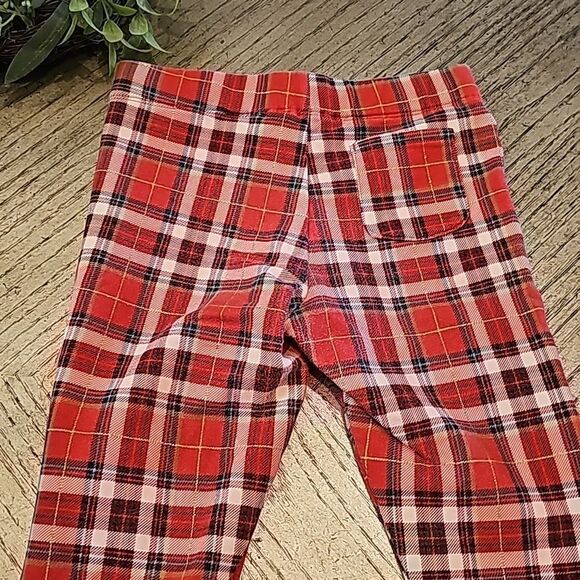 H&M plaid leggings girls size 10 - Picture 7 of 12